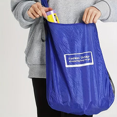 Portable Folding And Retractable Small Disc Shopping Bag Collection