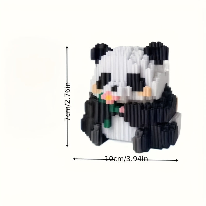 4700pcs Panda Building Blocks Thanksgiving Graduation Valentine'S