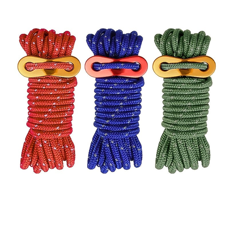 Outdoor Tent Windproof Reflective Rope 400cm
