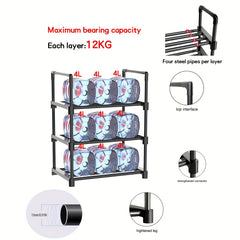 8 Layer Stackable Shoe Storage Rack - Dorm Room Organization