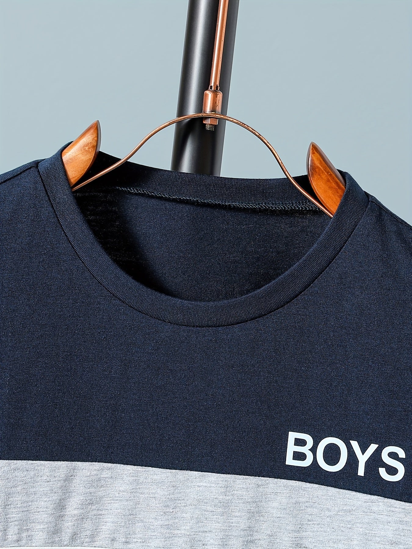 Boys Casual BOYS Graphic Print T shirt&Shorts Set Summer Kids Clothing
