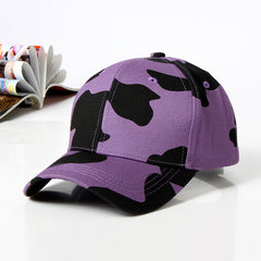 Cow Print Baseball Cap Unisex Men Women