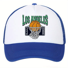 Adjustable Baseball Cap with Mouth Embroidery for Mountaineering