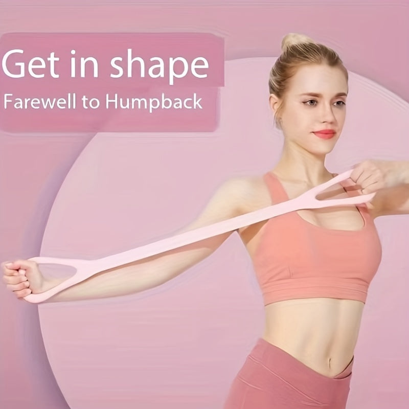8 Figure Stretching Belt for Back Chest Training Yoga Resistance Tension Rope
