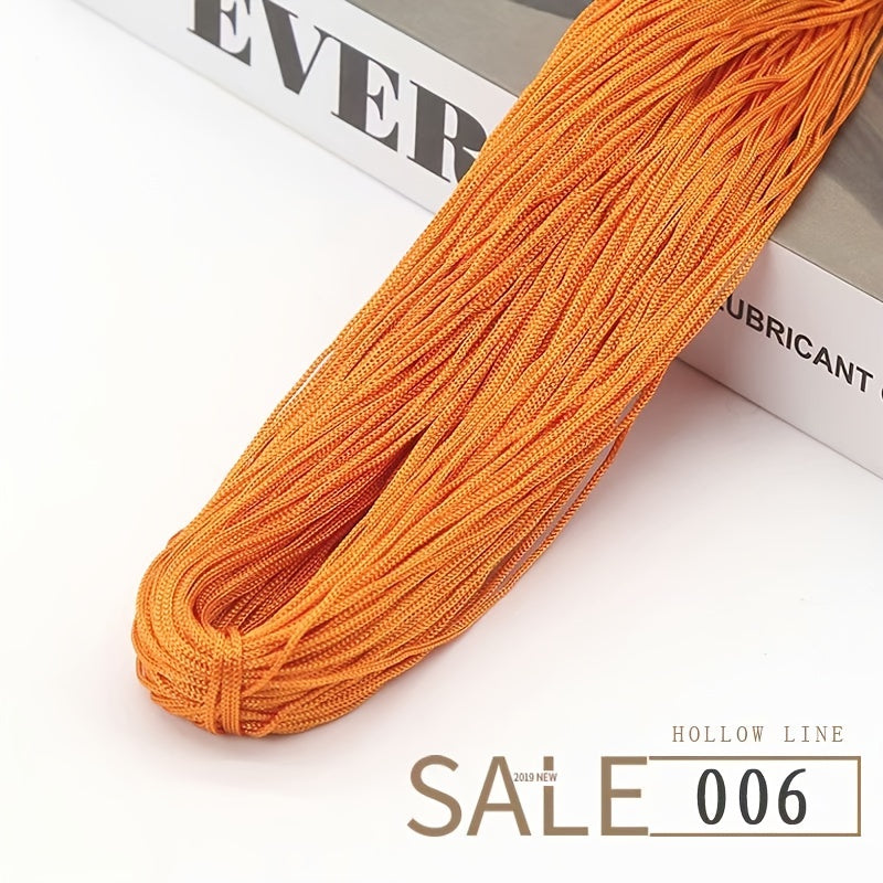 1pc 50g Nylon Cord Summer Crochet Yarn DIY Hand Woven Hat Bracelet 1mm