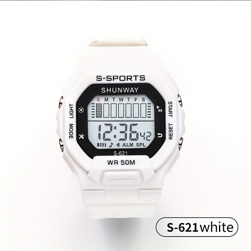 Youth LED Sports Watch 50M Waterproof Digital Electronic Watch For Kids