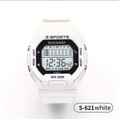 Youth LED Sports Watch 50M Waterproof Digital Electronic Watch For Kids