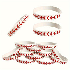 15 Softball Bracelets Softball Wristband Silicone Softball Players Teams