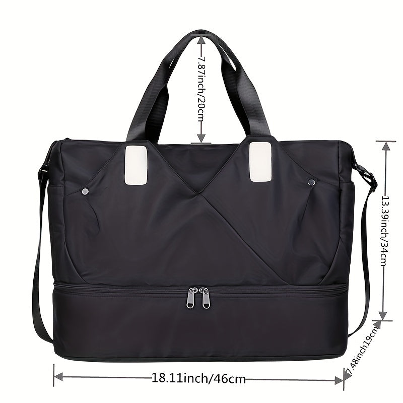 Large Capacity Zipper Durable Storage Bag Dustproof Travel Organizer