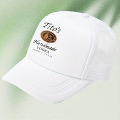 Letter Print Trucker Hat Mesh Baseball Cap Lightweight Dad Hats