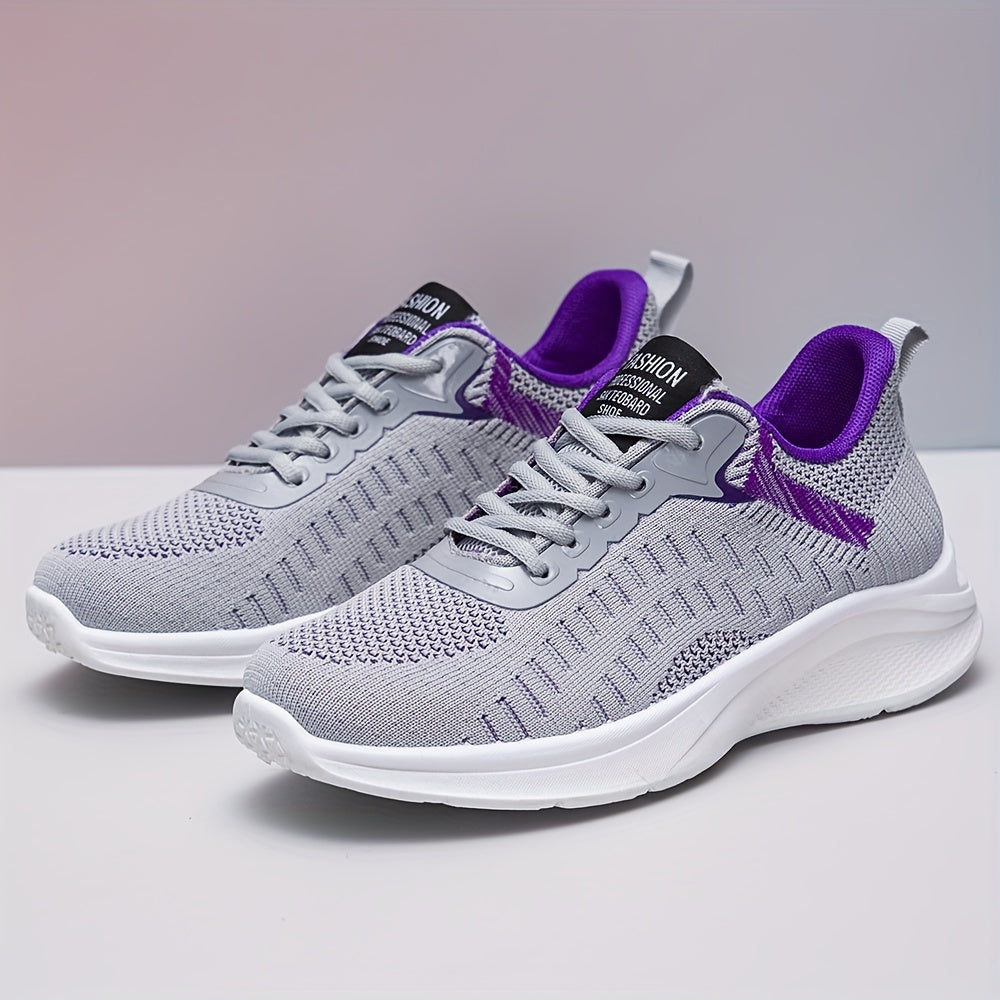 Thick Sole Shock Absorption Mesh Sneakers Lightweight Comfortable Shoes