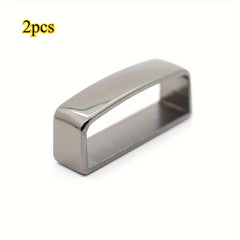 2pcs Stainless Steel Square Belt Buckle for Men's Belts