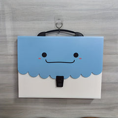 13 Squares Cartoon Pattern Organ Bag Portable File Organizer School