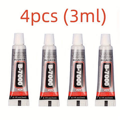 4pcs B7000 3ml Multi Strong Glue Waterproof Universal DIY Crafts