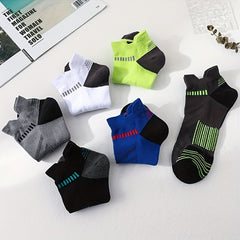 Men's Sports Socks Breathable Moisture Wicking 6 Pairs