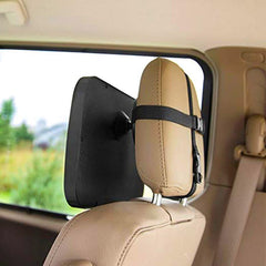 Adjustable Kids Car Mirror with Secure Straps Shatterproof Convex View