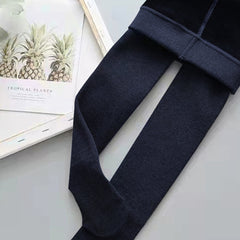 Girls Fleece Warm Pantyhose Soft Tights Leggings Pants Stockings