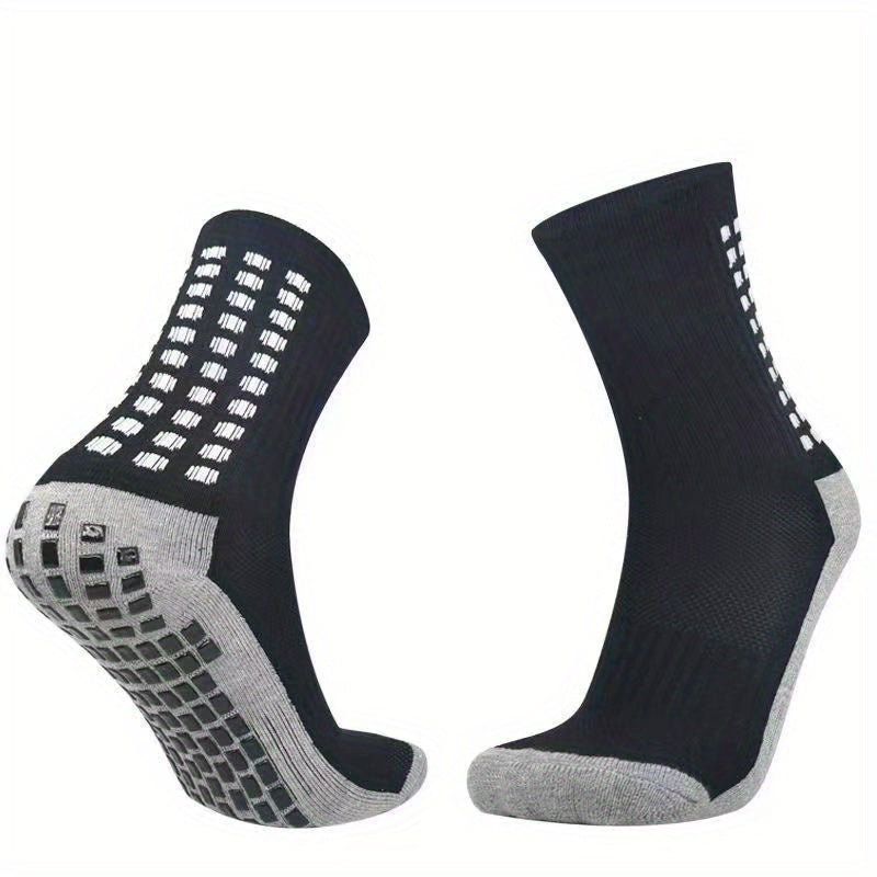 Breathable Non-slip Cotton Crew Socks for Sports