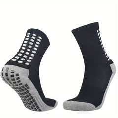 Breathable Non-slip Cotton Crew Socks for Sports