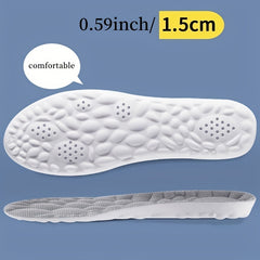 Heightening Insoles Latex Soft Bottom Comfortable Shock Absorption