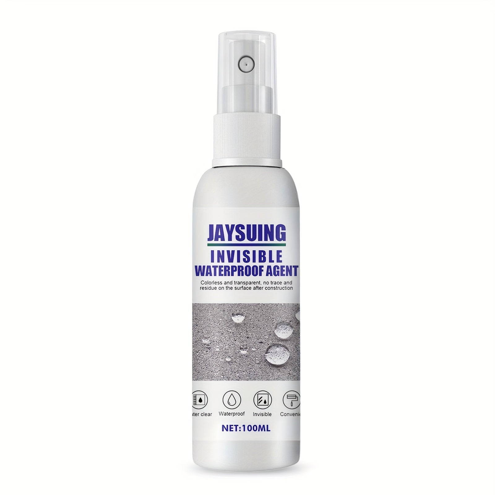 Waterproof Agent Bathroom Infiltration Nano Spray Adhesive - Transparent