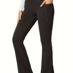 High Waist Yoga Flare Pants Wide Leg Leggings Women's Activewear