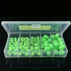 100pcs Luminous Glow Fishing Beads