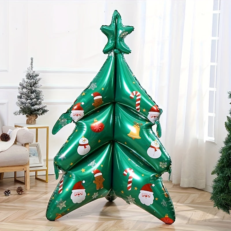 1pc Oversized Christmas Tree Balloons Christmas Decorations
