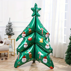 1pc Oversized Christmas Tree Balloons Christmas Decorations