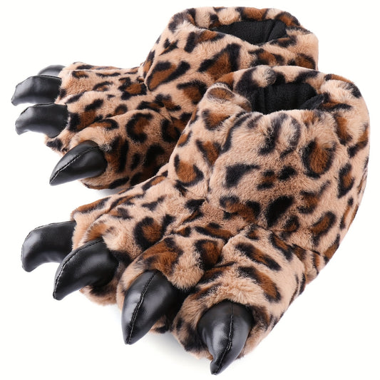 Soft Plush Cozy House Slippers Anti skid Slip on Shoes For Men