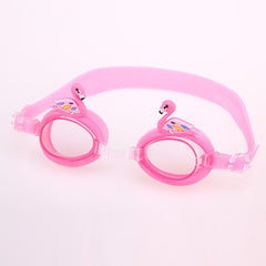 Girls Cartoon Swim Goggles - Waterproof and Adjustable