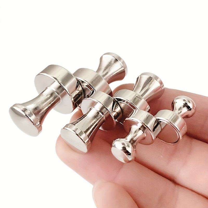 2Pcs Strong Magnetic Hook For Fridge Nickel Plated Steel Neodymium Magnet