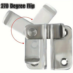 Sliding Door Lock Safety Barn Cabinet Pet Cage Garden Bathroom Garage Window