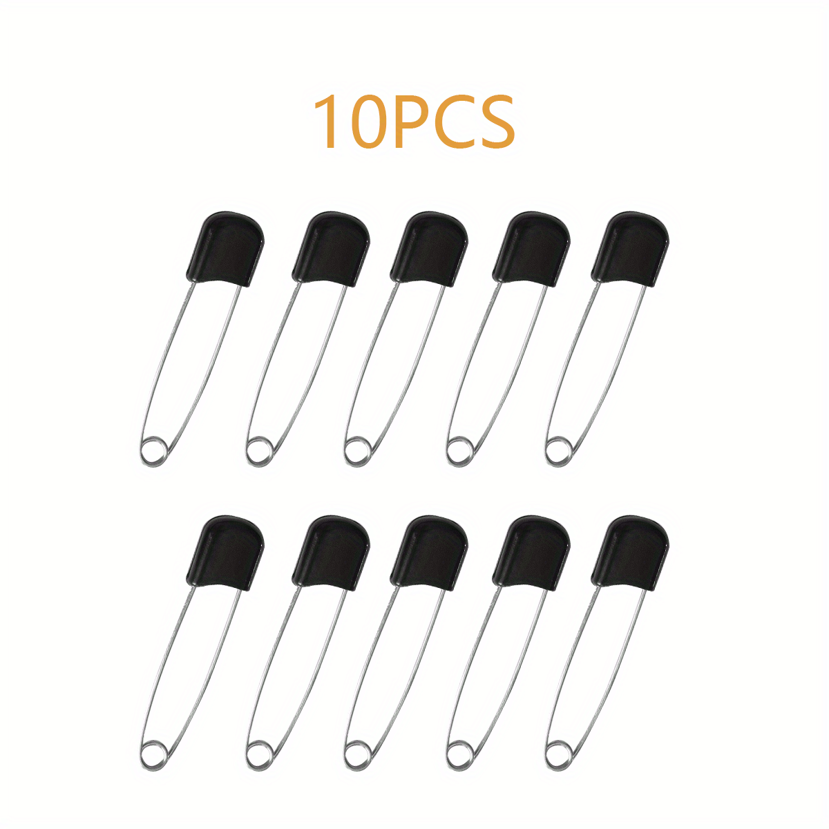 50pcs Heavy Duty Stainless Steel Diaper Pins for Cloth Diapers