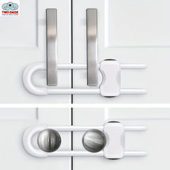Adjustable Cabinet Locks for Kids Safety - 4 Pack