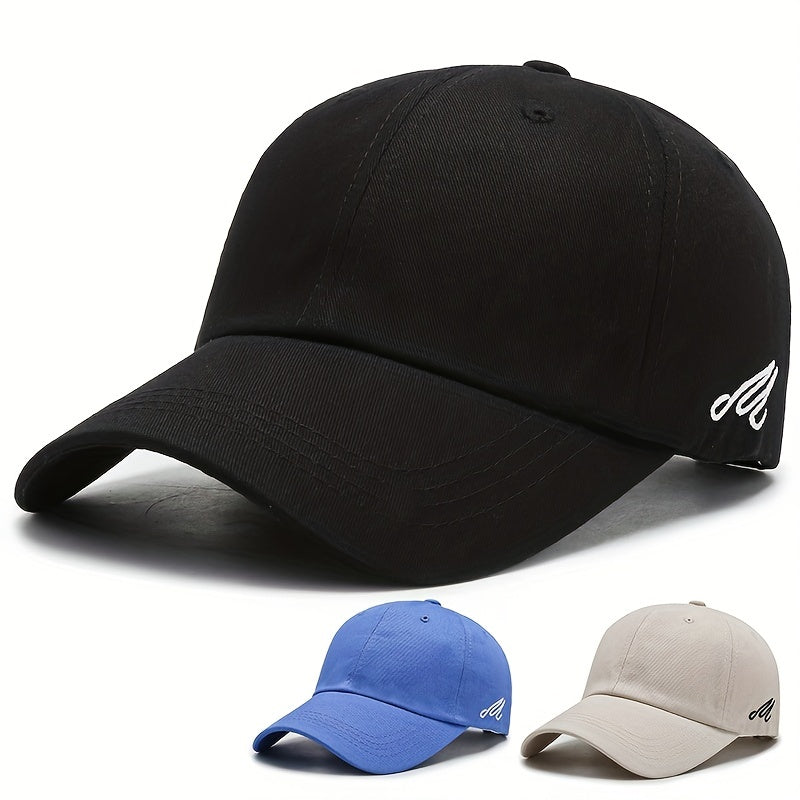 Men's Embroidered Sunshade Baseball Cap for Travel