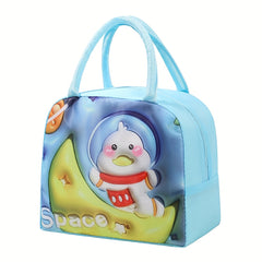 Cartoon Lunch Bag Insulated Portable Bag For Outing
