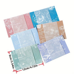 15pcs Peninsula Garden Series DIY Notepad, Journal Decorations