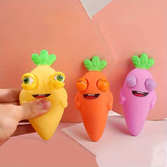 Prank Carrot Decompression Toy - Relaxing Squeezable Vegetable