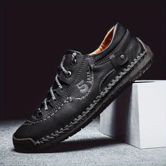 Men's Casual Lace Up Shoes Non Slip Walking Flats