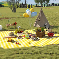 Waterproof Picnic Mat Foldable Thick Non-woven Fabric for Spring Trip