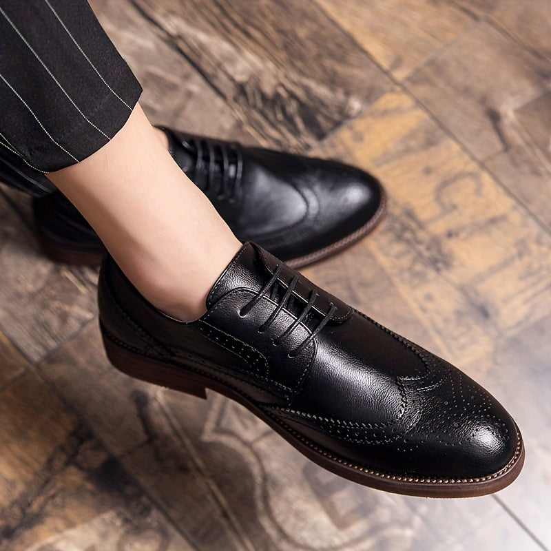 Men's Smart Casual Lace Up Dress Shoes