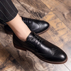 Men's Smart Casual Lace Up Dress Shoes