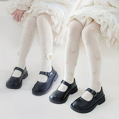 Girls Lightweight Breathable Stocking Tights Spring Autumn