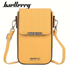 Fashionable Style Slot Compact Crossbody Women's Wallet Evening Party Ladies' Pu
