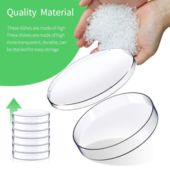 20-Pack Sterile Cultivation Plates with Covers 90mm x 15mm