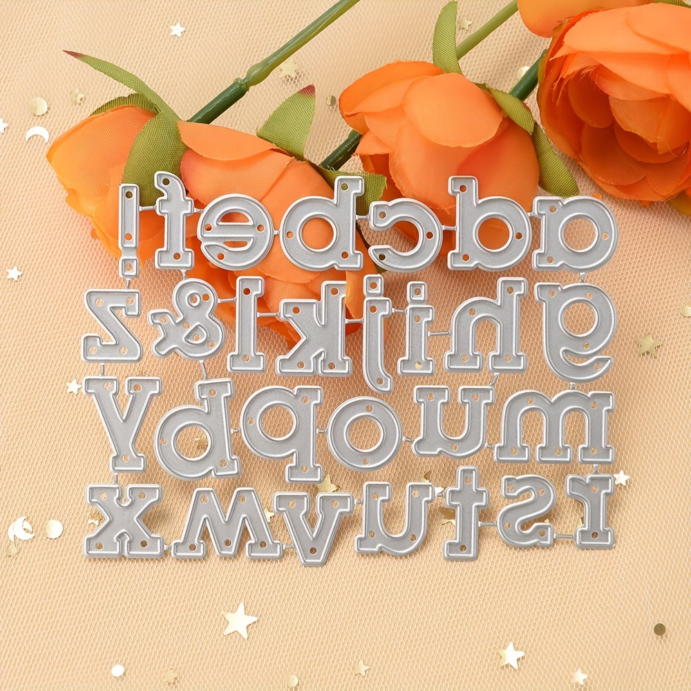 Alphabet Metal Cutting Dies Stencil Scrapbooking DIY Craft Embossing