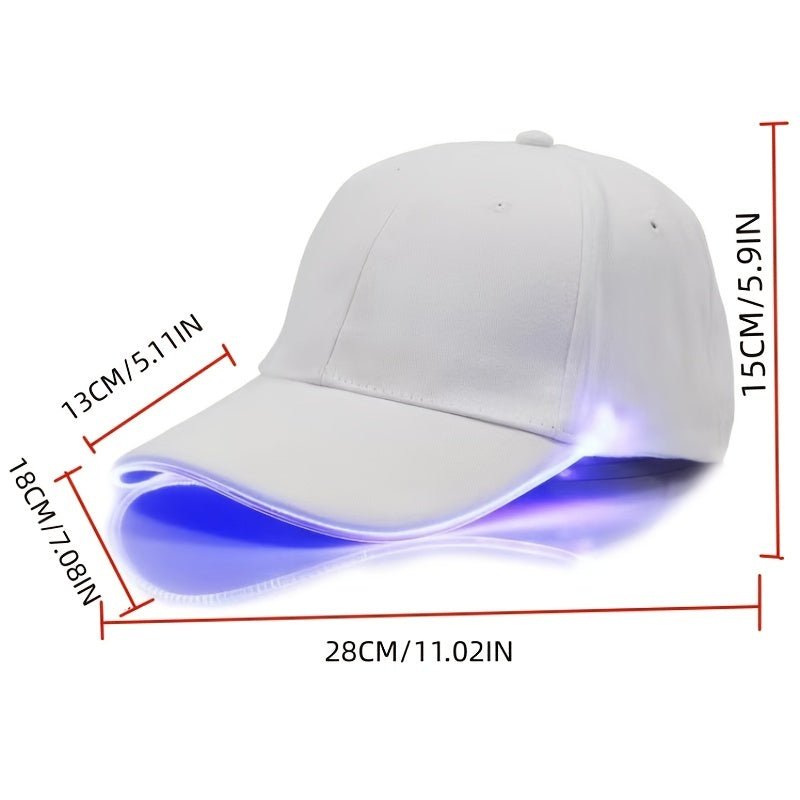 Men's LED Light Up Baseball Cap for Running