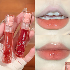 Little Bear Lip Glaze Gloss Jelly Lips Sparkling Light Dew Long Lasting