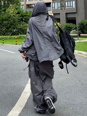Y2K Street Style Cargo Pants Women Casual Loose Sports Hiking Athleisure